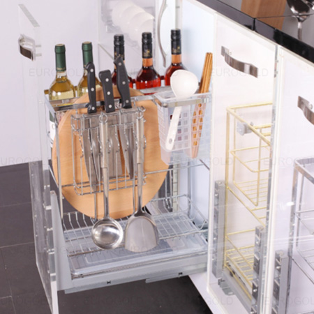Giá đựng dao thớt inox nan vuông Eurogold ERO2035B - Image 5