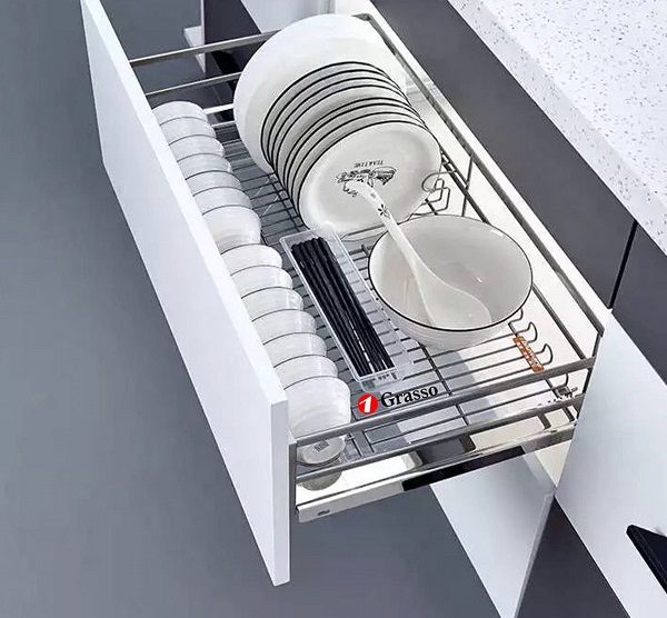 Giá đựng xoong nồi tủ dưới Grasso GD700 (665x465x150mm) - Image 4