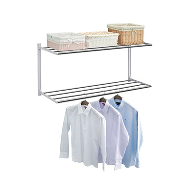 Giá treo và để đồ 1 tầng Inox gấp gọn GDT-WH4108 (800x400) - Image 4