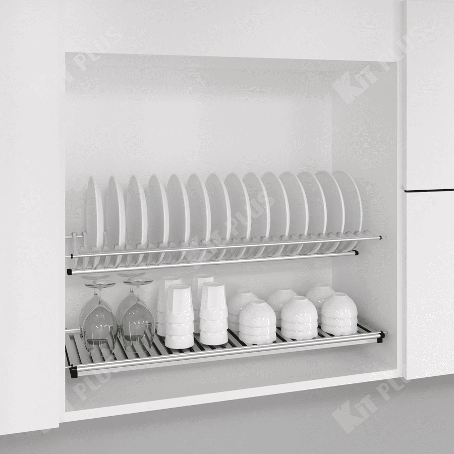 Giá xoong nồi bát đĩa đa năng Inox nan dẹt KIT PLUS BM VIP70 - Image 4