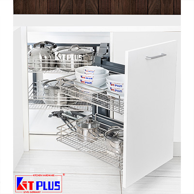 Giá xoong nồi Inox nan dẹt KIT PLUS DG70S - Image 3
