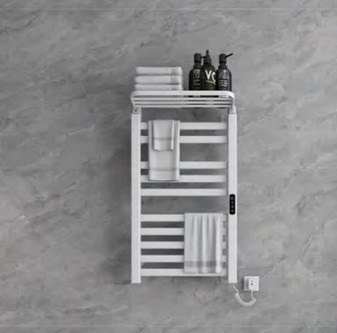 Giàn sấy khăn tắm bằng điện CORDIVARI RDT ANDREA RAL 9010 - Image 5
