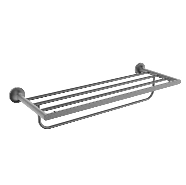Giàn vắt khăn màu ghi xám EcoBath EC218-12BU