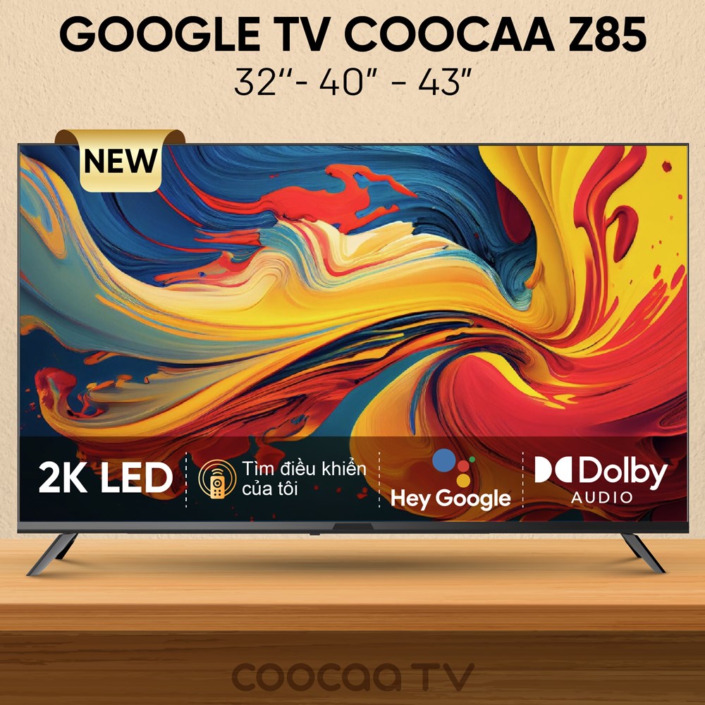 Google Tivi Coocaa 32 inch 32Z85