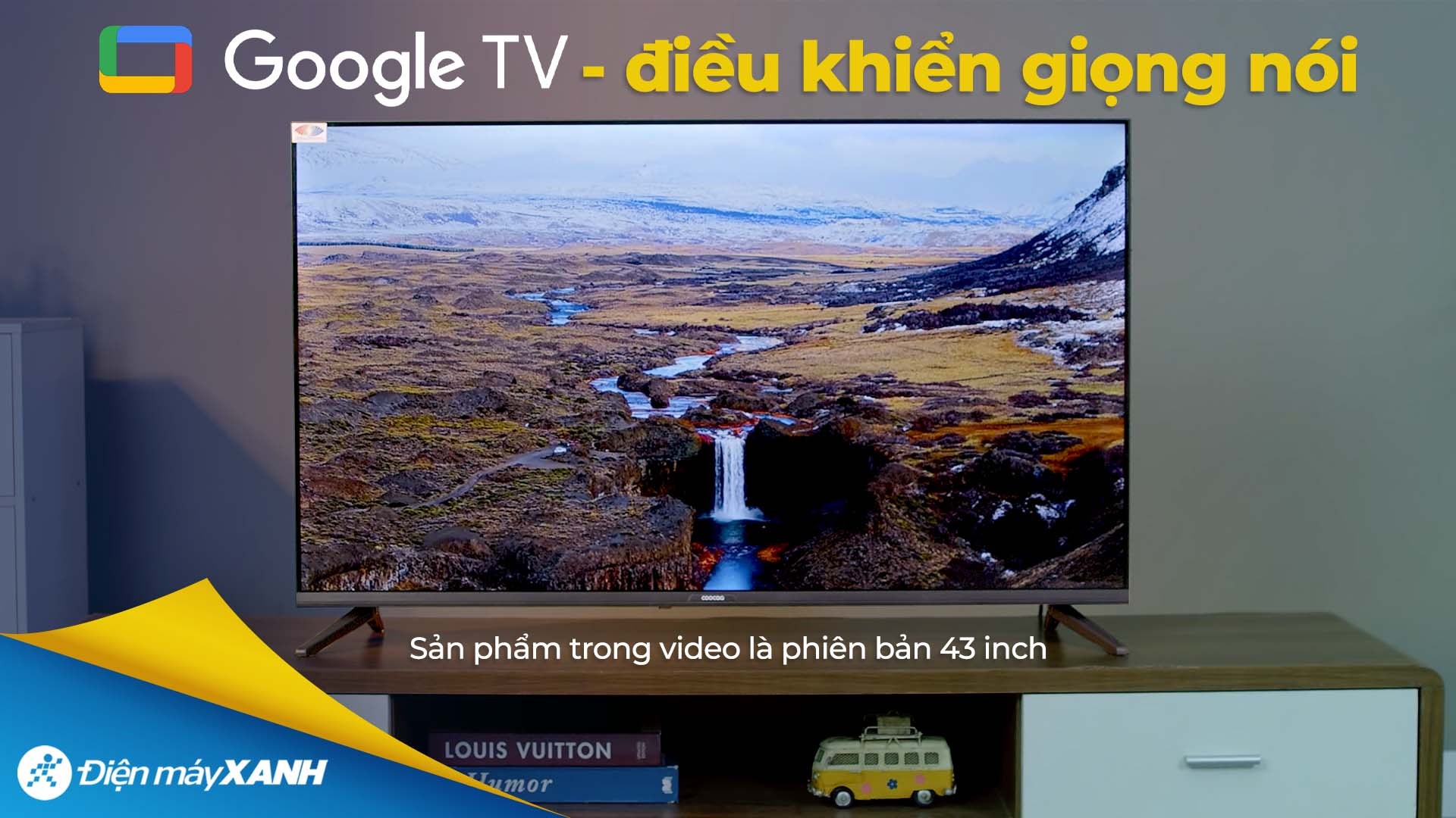 Google Tivi Coocaa FHD 43 inch 43Z85