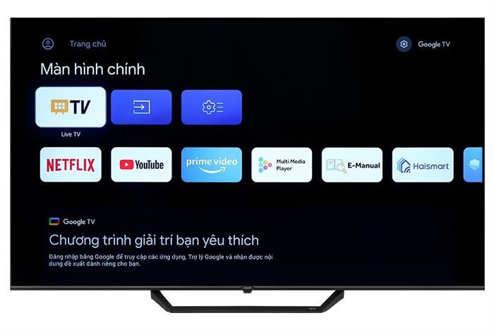 Google Tivi QLED Aqua 4K 65 inch AQT65S80EUX - Image 3