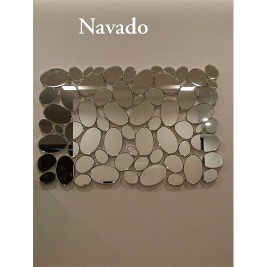 Gương dây da đèn led cảm ứng Navado No13924 - Image 6