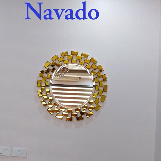 Gương decor dây thừng treo tường Navado No15359 - Image 4