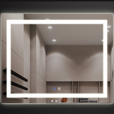 Gương đèn led cảm ứng đứng kẻ viền Bancoot LKM5095 (500x950mm) - Image 4