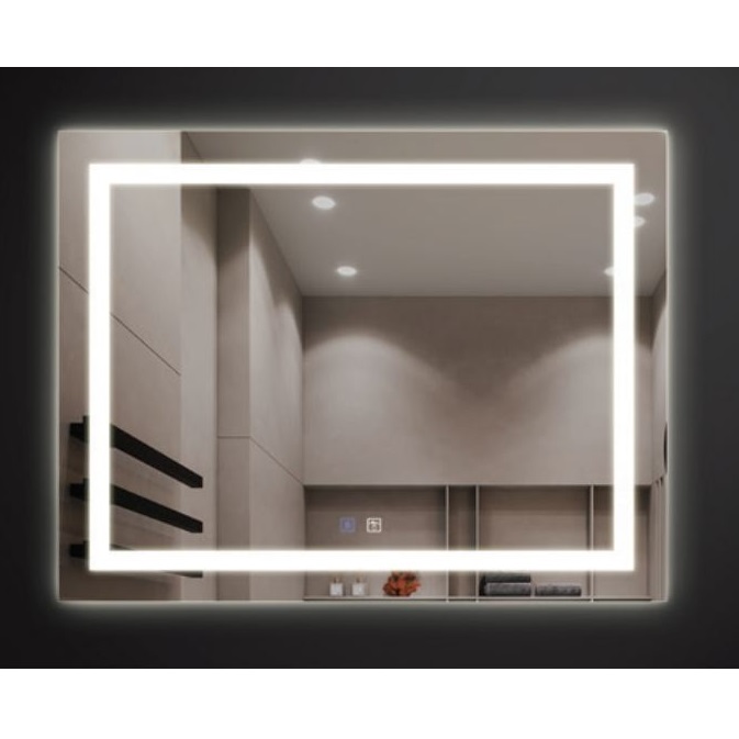 Gương đèn led cảm ứng kẻ viền Bancoot LKM017 (Đ/N - 700x900mm) - Image 5