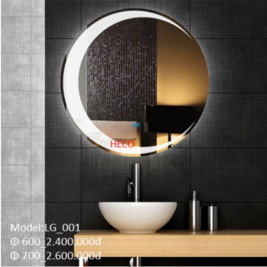 Gương đèn led khung gỗ Heco LG-133 - Image 4