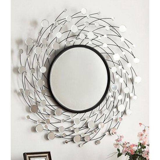 Gương đèn led khung inox mạ vàng MIKEN MKG-V002 - Image 5