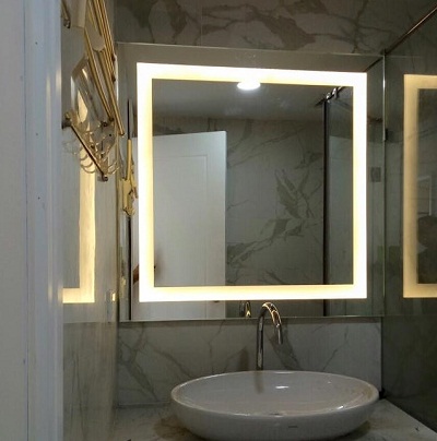 Gương đèn LED ONIMI 6080K (60x80cm - Đứng hoặc ngang, hoặc cắt theo yêu cầu) - Image 5