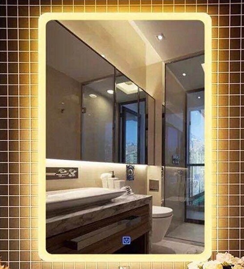 Gương đèn LED tròn CLM 6060A (60x60cm) - Image 4