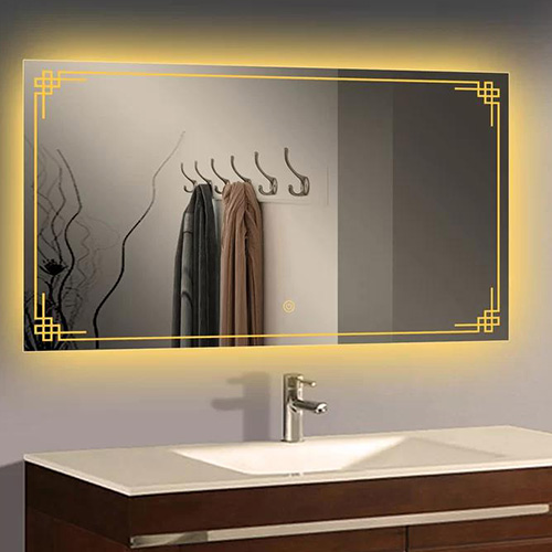 Gương makeup đèn led bọc da MIKEN MKG-T004 - Image 3
