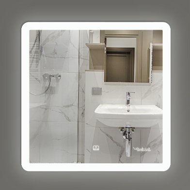 Gương nhà tắm hình chữ nhật đứng GLS S00R50 (600x800mm) - Image 6