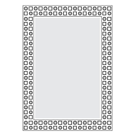 Gương phòng tắm Bancoot tráng bạc elip vát trơn BC127 - Image 3