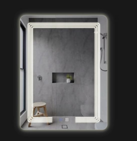 Gương phòng tắm đèn led Bancoot LKM10080 (1000x800mm) - Image 4