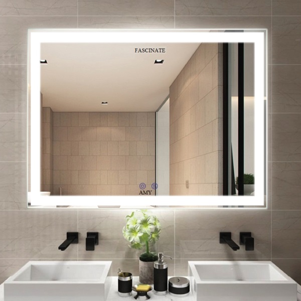 Gương phòng tắm đèn Led Classic CLG 313A-V (80x60x4cm) - Image 6