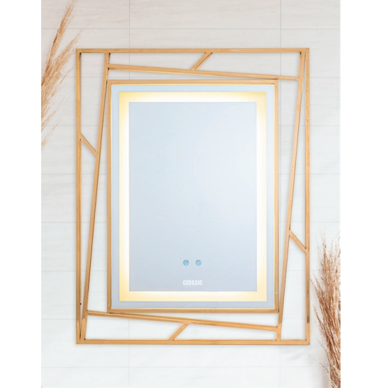 Gương phòng tắm đèn Led Classic CLG 398 (70x70cm) - Image 3