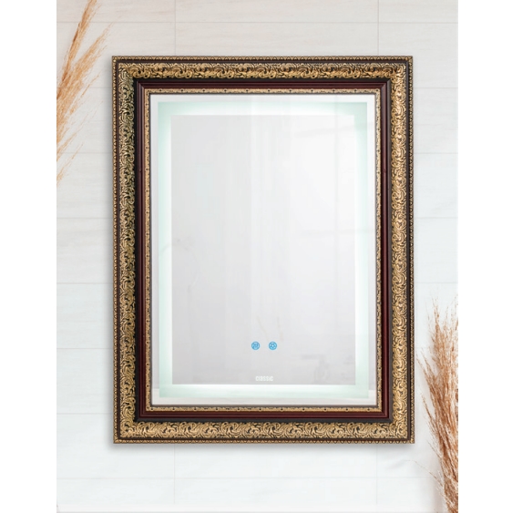 Gương phòng tắm đèn Led Classic CLG 398 (80x60cm) - Image 3