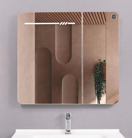 Gương phòng tắm đèn led có khung QB QL951TT (500x700mm) - Image 6