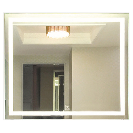 Gương phòng tắm đèn led Đình Quốc DQ 66670B (100x100)