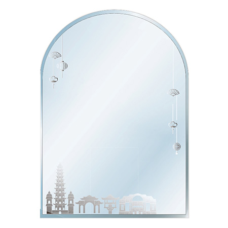 Gương phòng tắm đèn led Đình Quốc DQ 67010 (100x50) - Image 4