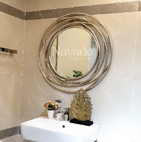 Gương phòng tắm đèn led Navado NAV1014B (50x70cm) - Image 4