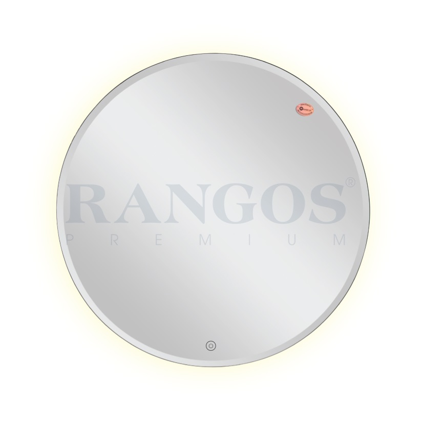 Gương phòng tắm đèn led ON-OFF Rangos RG-LED 6080AU (600x600x5mm) - Image 3