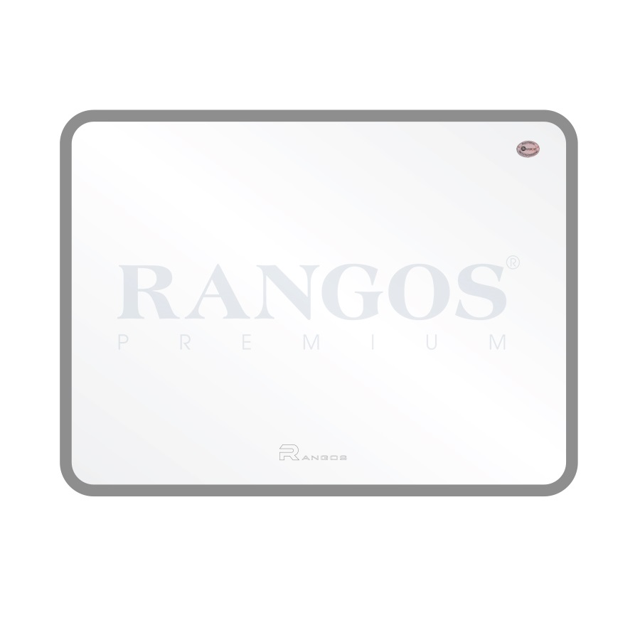 Gương phòng tắm đèn led ON-OFF Rangos RG-LED 6080AU (600x600x5mm) - Image 5