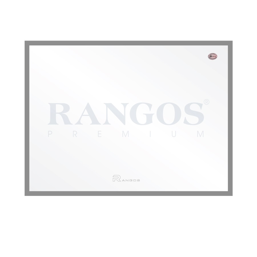 Gương phòng tắm đèn led ON-OFF Rangos RG-LED D60AU (600x600x5mm) - Image 3