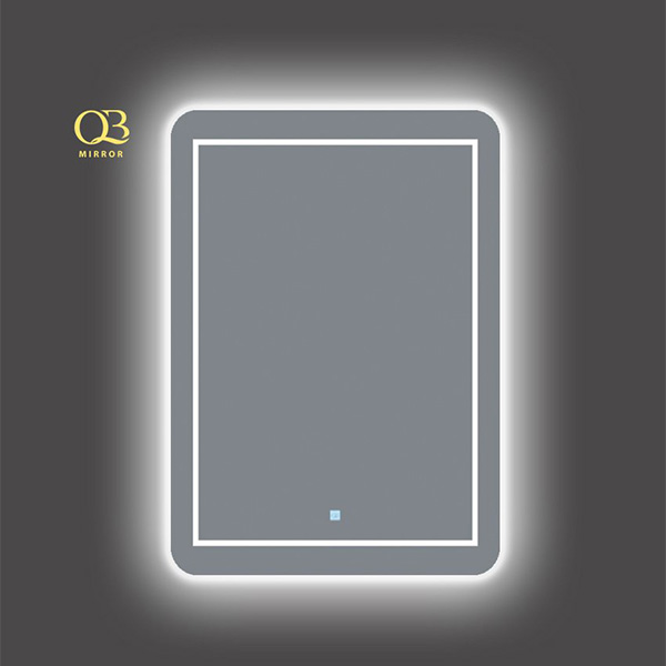 Gương phòng tắm đèn led QB-QL909T (520x750mm) - Image 5
