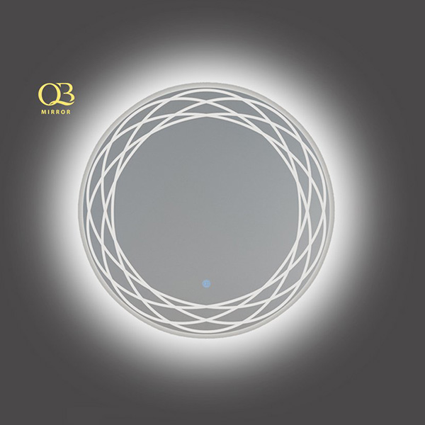 Gương phòng tắm đèn led QB-QL916V (600x600mm) - Image 6