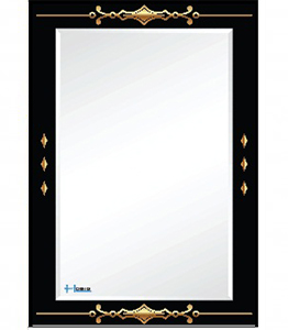 Gương phòng tắm Hobig phun cát HB5-005 (45x60) - Image 6