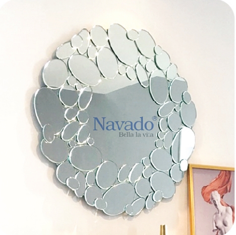 Gương phòng tắm nghệ thuật Navado Eros Mirror (84x84cm) - Image 3