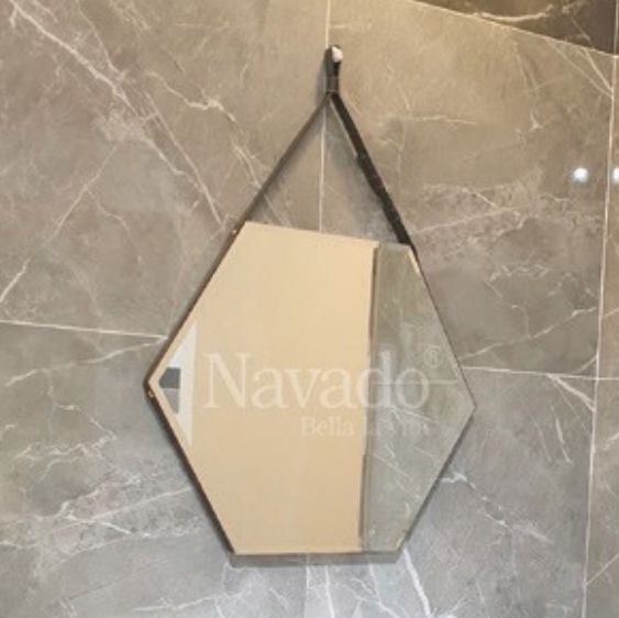 Gương phòng tắm nghệ thuật Navado Hemera Mirror (80x80cm) - Image 3