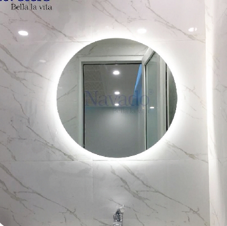 Gương phòng tắm nghệ thuật Navado Sarah Mirror (80x80cm) - Image 4