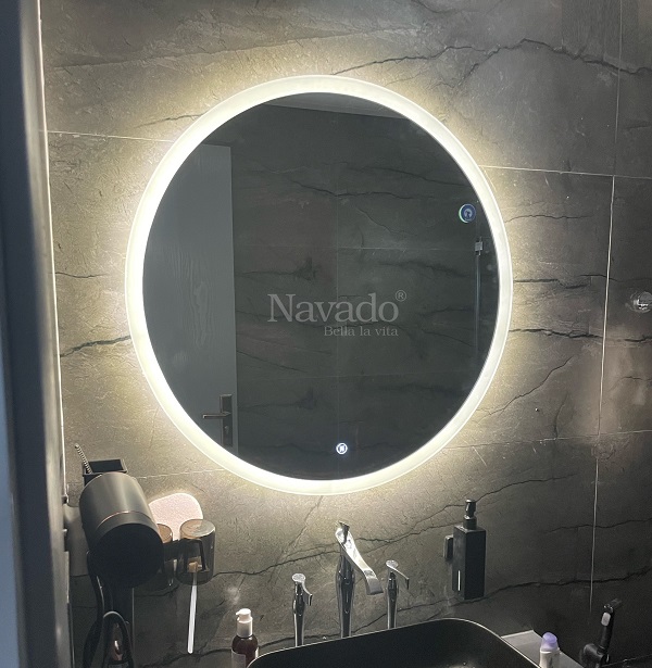 Gương phòng tắm nghệ thuật Navado Serai Mirror (70x90cm) - Image 4