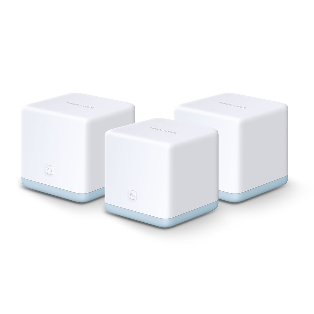 Hệ Thống Mesh Wi‑Fi 5 AC1200 Mercusys Halo S12 3-pack