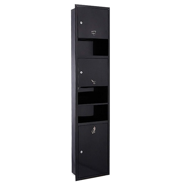 Hộp đựng giấy lau tay mạ màu đen Miken MK-A724B - Image 4