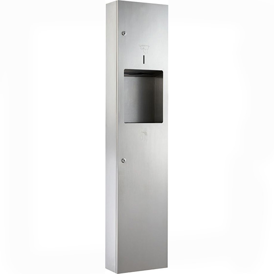 Hộp đựng giấy lau tay mạ màu đồng đỏ xước Miken MK-A724S - Image 5