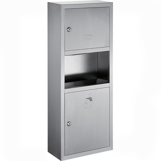 Hộp giấy kèm thùng rác dương tường Miken MKG-RAK90542