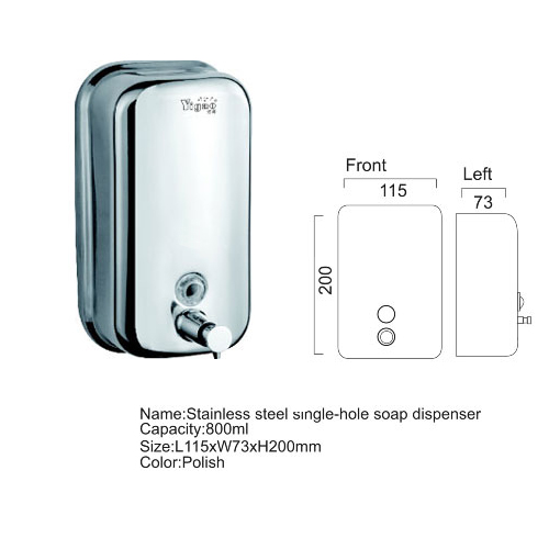 Hộp xịt xà phòng Ecobath EC-6025 - Image 5