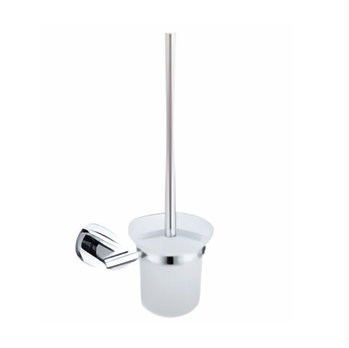 Kệ chổi cọ Toilet treo tường các màu crom, Inox mờ, vàng, hồng vàng, đen Miken MK-PC0053 - Image 4