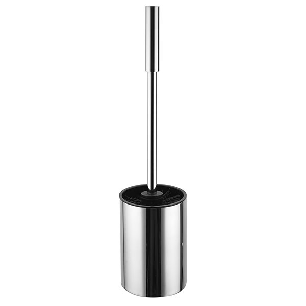 Kệ chổi cọ Toilet treo tường các màu crom, Inox mờ, vàng, hồng vàng, đen Miken MK-PC0053 - Image 6