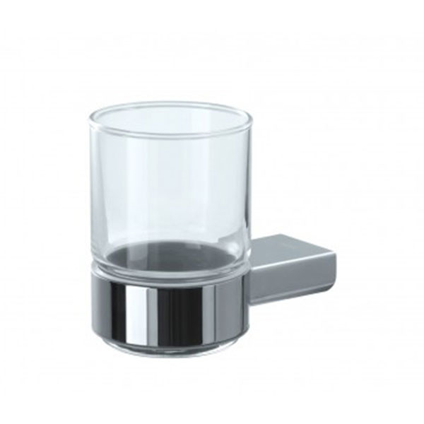 Kệ cốc đánh răng đôi màu vàng hồng bóng Miken S009-RG - Image 4
