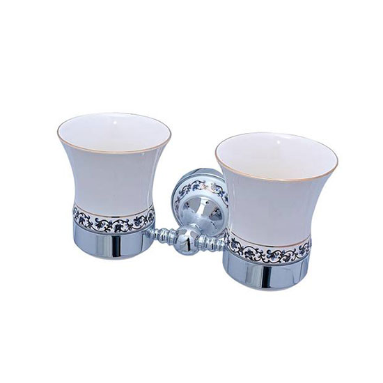Kệ cốc đánh răng mạ vàng CleanMax 10009 - Image 4