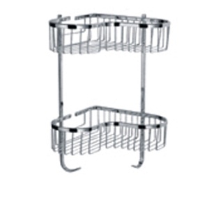 Kệ để dầu gội góc 2 tầng trái tim SafeVN