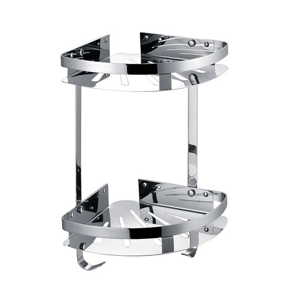 Kệ để dầu gội góc 2 tầng trái tim SafeVN - Image 3